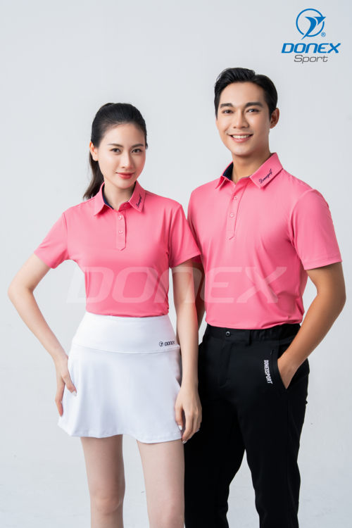 Áo thể thao nữ AC-3846 hồng phối navy